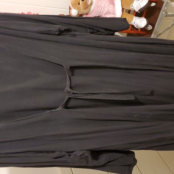 Wicca/Bohemian Black MAXI Dress 3X - Picture 4 of 4